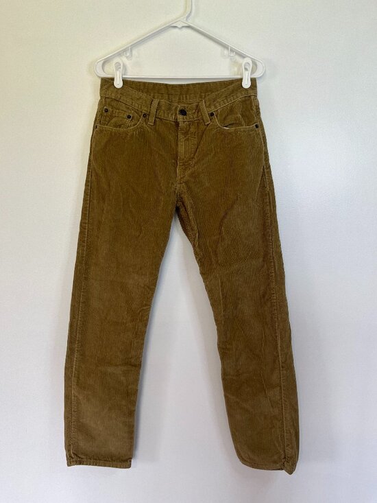 Levi's Other - Levi's Khaki Corduroy Straight Leg Pants